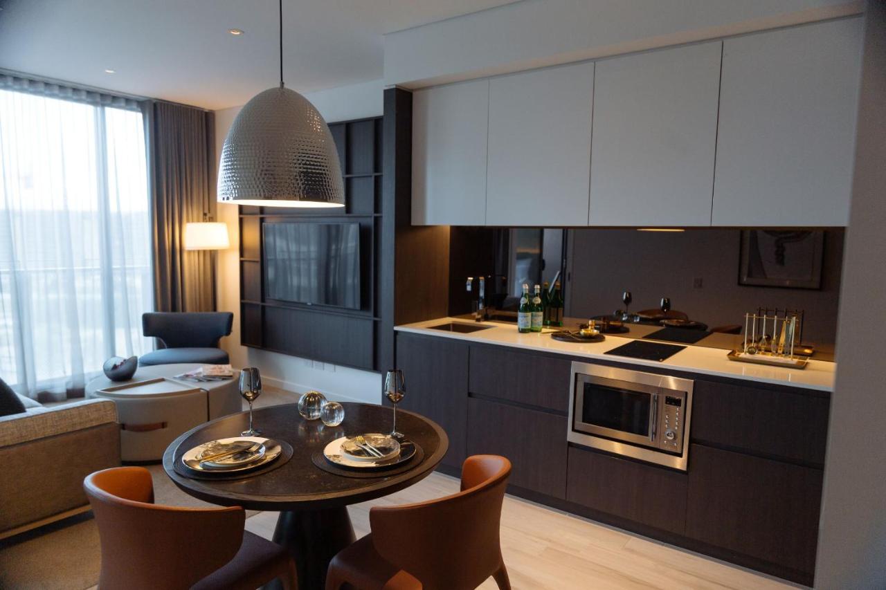 One Global Resorts Green Square Sydney Exteriör bild A kitchen in a typical apartment